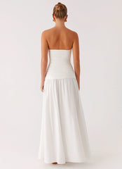 Tyrah Maxi Dress - White
