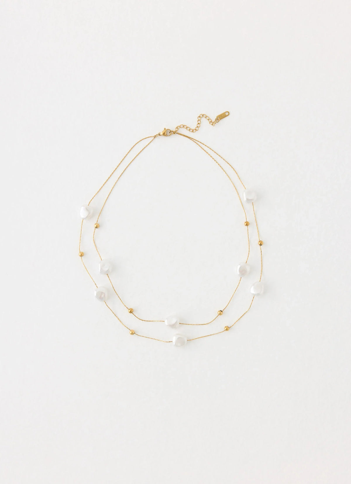 Serena Pearl Necklace - Pearl/Gold